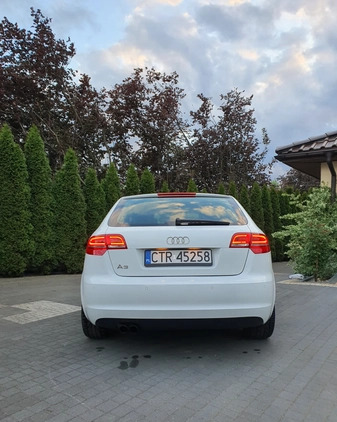 Audi A3 cena 39500 przebieg: 143690, rok produkcji 2009 z Terespol małe 106